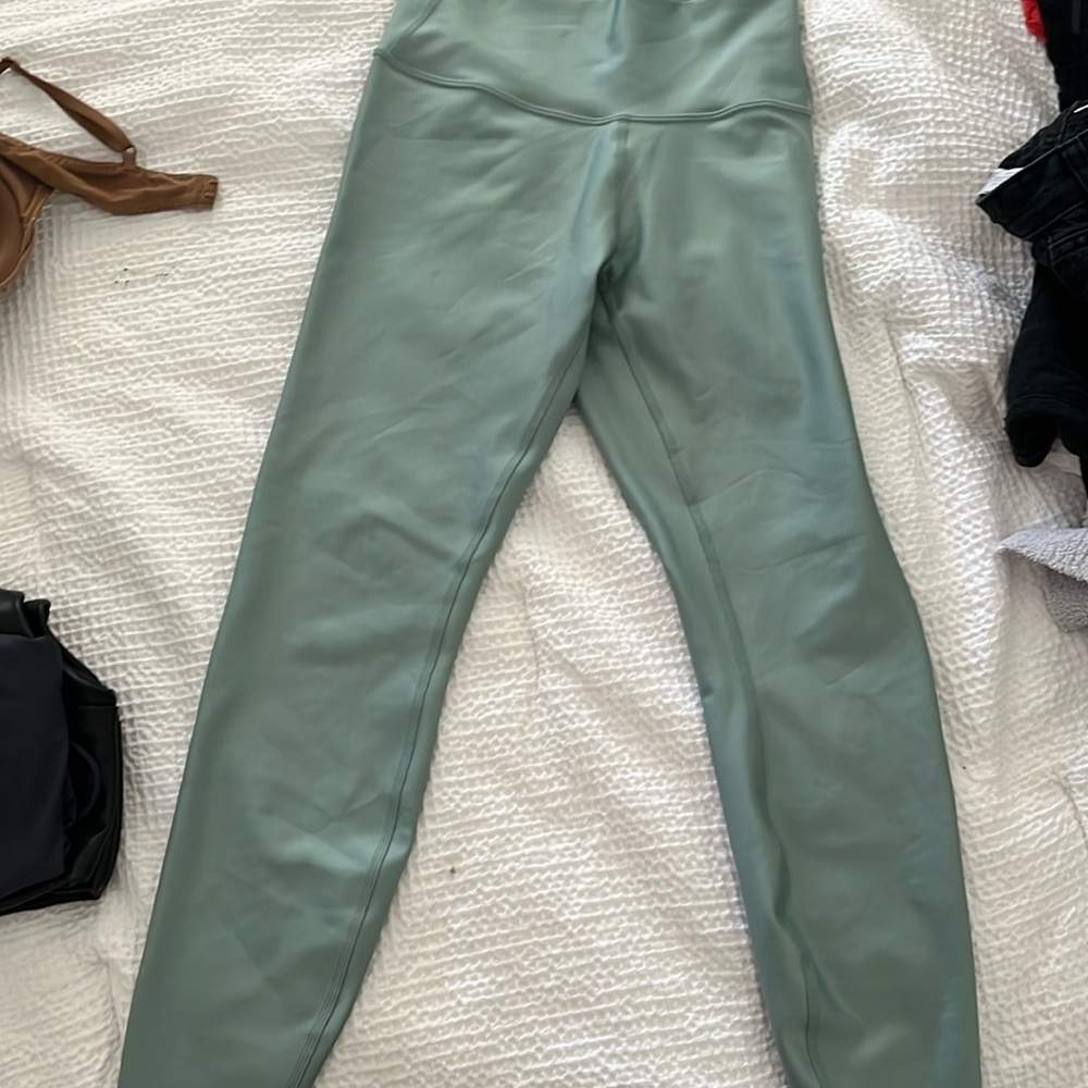 Green ALO tights